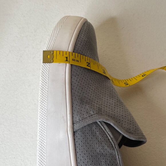 Steve Madden Gracy Gray Slip On Loafer Sneakers Size 8 - Picture 12 of 16